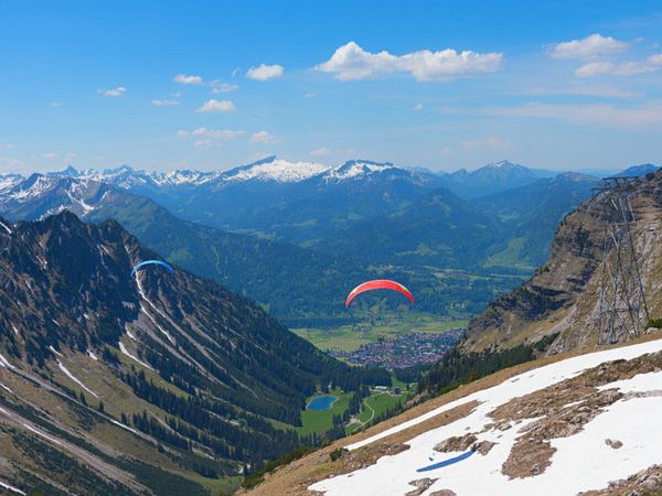 Produktbild: CALVENDO Puzzle Talblick vom Nebelhorn | 1000 Teile Lege-Gr&ouml;&szlig;e 64x48cm Foto-Puzzle f&uuml;r gl&uuml;ckliche Stunden