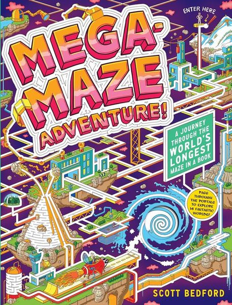 Produktbild: Mega-Maze Adventure! (Maze Activity Book for Kids Ages 7+)