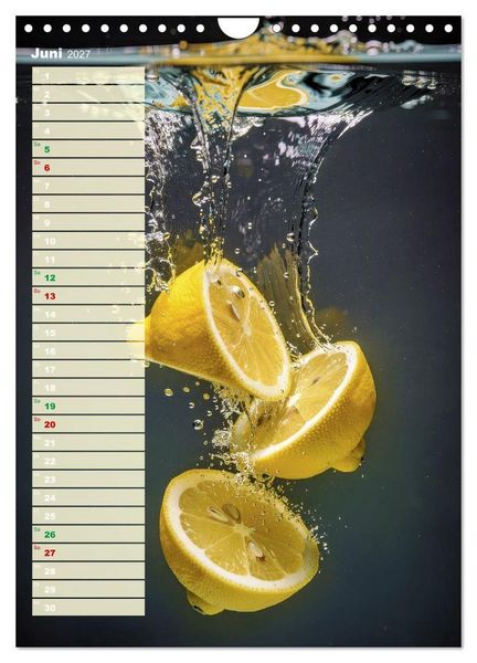 Produktbild: Erfrischendes Obst (Wandkalender 2027 DIN A4 hoch), CALVENDO Monatskalender