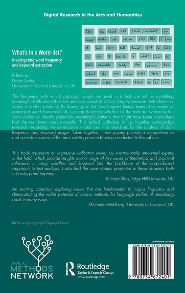 Produktbild: What's in a Word-list?