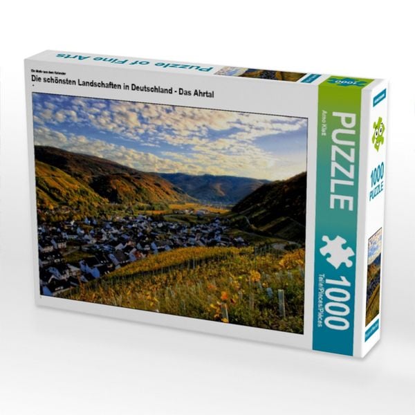 CALVENDO Puzzle Ein Motiv aus dem Kalender Die schönsten Landschaften in Deutschland - Das Ahrtal | 1000 Teile Lege-Größe 64x48cm Foto-Puzzle für