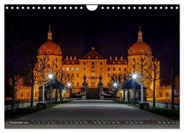 Produktbild: Moritzburg mit Schlossansichten (Wandkalender 2026 DIN A4 quer), CALVENDO Monatskalender