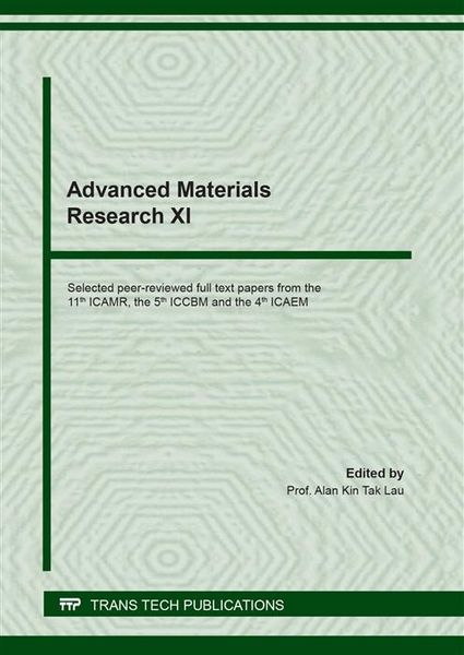 Produktbild: Advanced Materials Research XI
