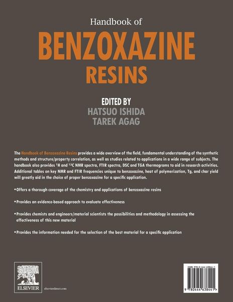Produktbild: Handbook of Benzoxazine Resins