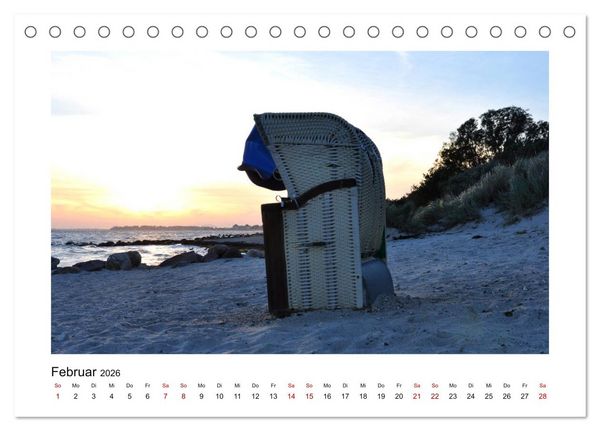 Produktbild: Fehmarn - Bewegende Momente (Tischkalender 2026 DIN A5 quer), CALVENDO Monatskalender