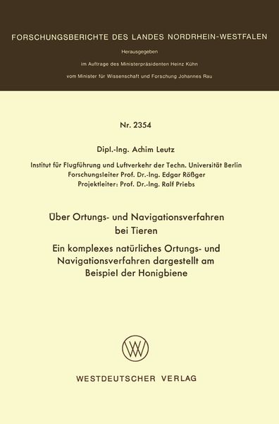 Produktbild: &Uuml;ber Ortungs- und Navigationsverfahren bei Tieren