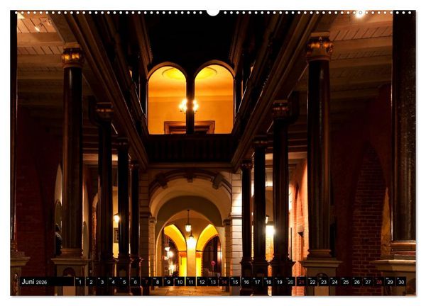 Produktbild: Stralsund F&Uuml;R NACHTSCHW&Auml;RMER (hochwertiger Premium Wandkalender 2026 DIN A2 quer), Kunstdruck in Hochglanz