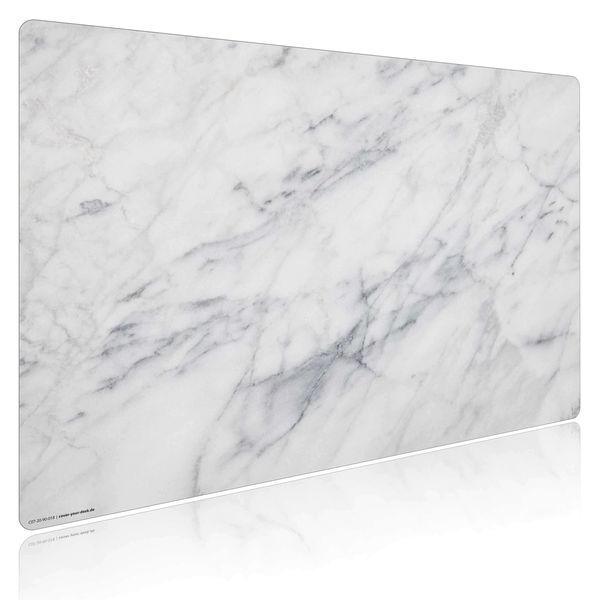 Produktbild: Cover-your-desk Schreibtischunterlage f&uuml;r Kinder und Erwachsene Marmor, aus hochwertigem Vinyl , 60 x 40 cm