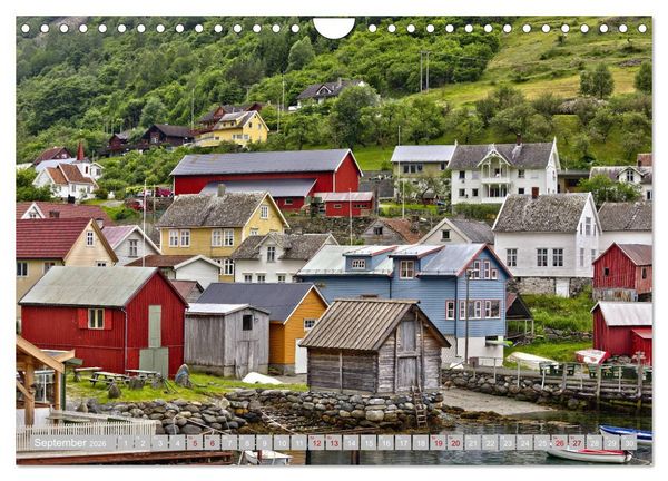 Produktbild: Die Farben Norwegens (Wandkalender 2026 DIN A4 quer), CALVENDO Monatskalender