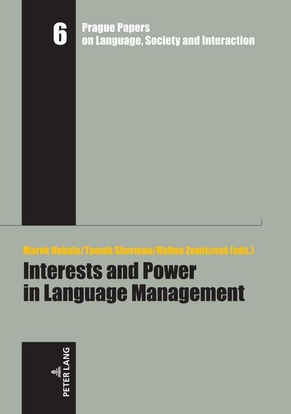 Produktbild: Interests and Power in Language Management