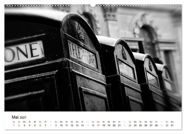 Produktbild: London (Wandkalender 2027 DIN A2 quer), CALVENDO Monatskalender