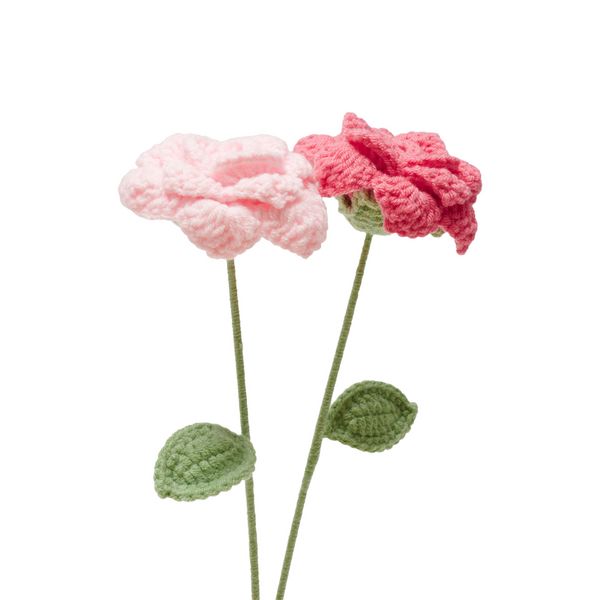 Produktbild: H&auml;kelblume Pfingstrosen - sortiert, 1 St&uuml;ck