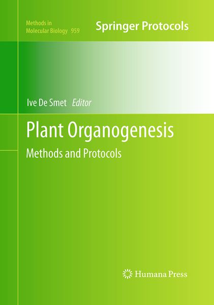 Produktbild: Plant Organogenesis