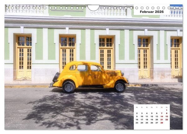 Produktbild: Kubas Oldtimer (Wandkalender 2026 DIN A4 quer), CALVENDO Monatskalender
