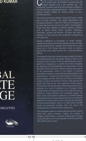 Produktbild: Global Climate Change Insights, Impacts and Concerns