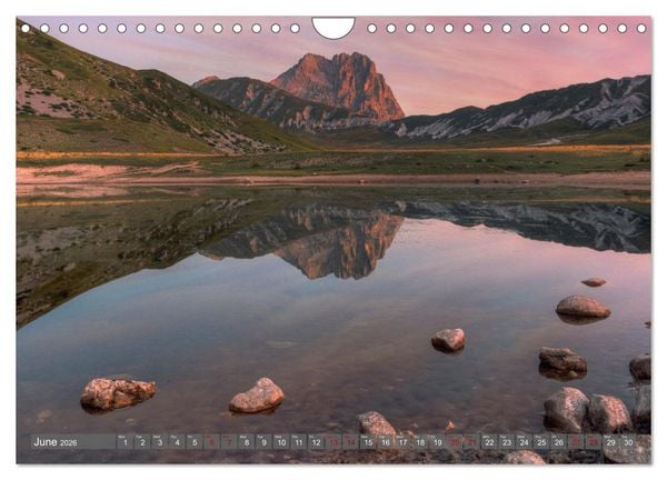 Produktbild: Abruzzo - The wild heart of Italy. (Wall Calendar 2026 DIN A4 landscape), CALVENDO 12 Month Wall Calendar