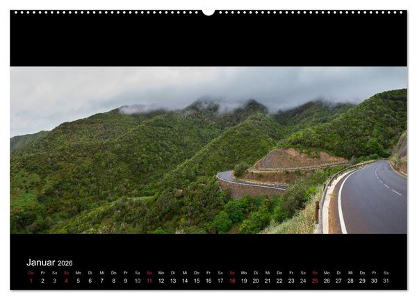 Produktbild: La Gomera - Kanarisches Naturparadies (hochwertiger Premium Wandkalender 2026 DIN A2 quer), Kunstdruck in Hochglanz