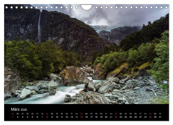 Produktbild: Neuseeland - Paradies am anderen Ende der Welt (Wandkalender 2026 DIN A4 quer), CALVENDO Monatskalender