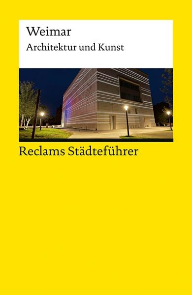 Produktbild: Reclams Städteführer Weimar. Architektur und Kunst