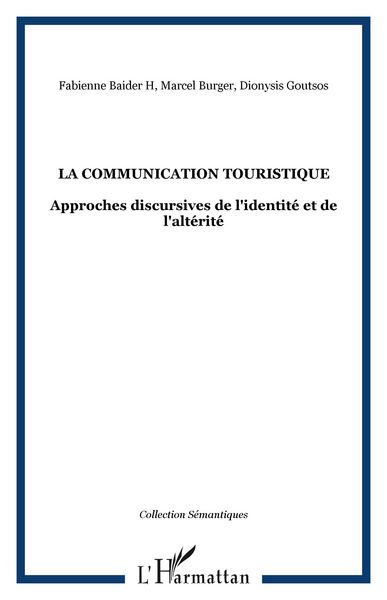 Produktbild: La communication touristique