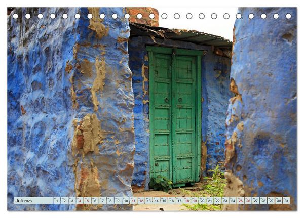 Produktbild: Typisch Indien - Jodhpur (Tischkalender 2026 DIN A5 quer), CALVENDO Monatskalender