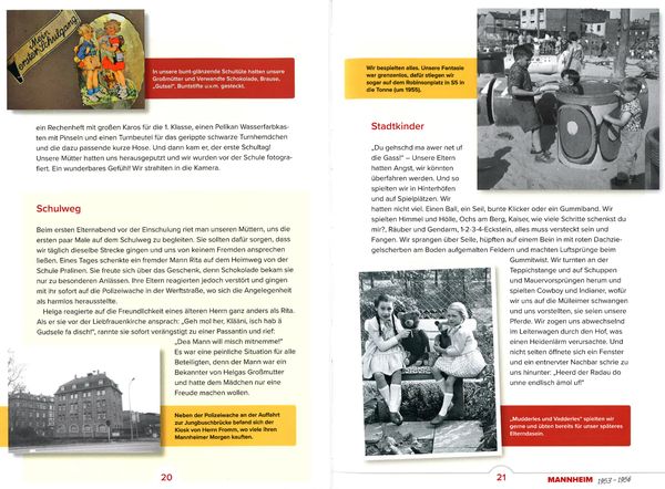 Produktbild: Aufgewachsen in Mannheim in den 50er & 60er Jahren