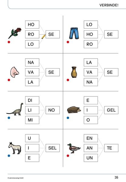 Produktbild: Mein Lupenleseheft 1 - Ich kann ganz genau lesen - Ausgabe: IN GRO&szlig;BUCHSTABEN (DaZ)