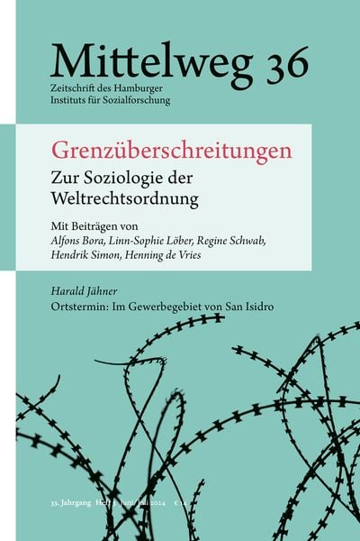 Produktbild: Grenz&uuml;berschreitungen. Zur Soziologie der Weltrechtsordnung
