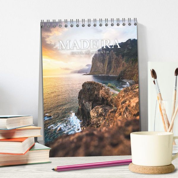 Produktbild: Madeira - Das Juwel im Atlantik (Tischkalender 2026 DIN A5 hoch), CALVENDO Monatskalender
