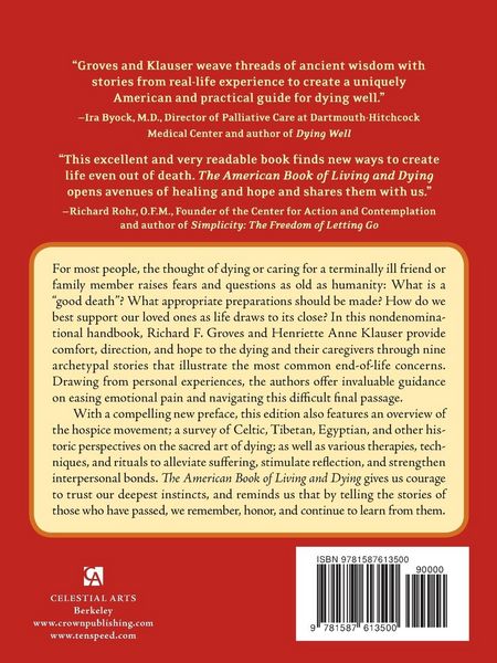 Produktbild: The American Book of Living and Dying