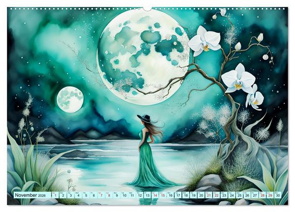 Produktbild: Enchantress of nature (High Quality Premium Wall Calendar 2026 DIN A2 landscape),CALVENDO 12 Month Wall Calendar