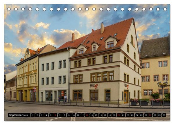 Produktbild: Lutherstadt Eisleben Impressionen (Tischkalender 2026 DIN A5 quer), CALVENDO Monatskalender