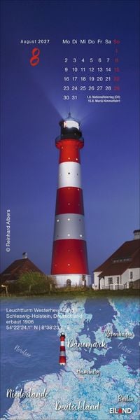Produktbild: LilleEiland Lesezeichen & Kalender 2027