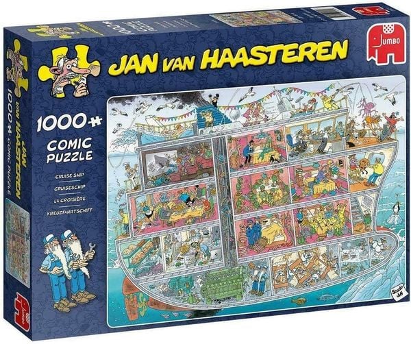 Jumbo Spiele - Jan van Haasteren - Kreuzfahrtschiff, 1000 Teile