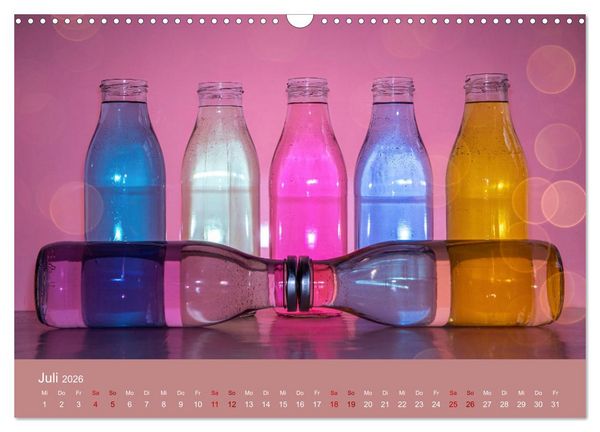 Produktbild: Die gute alte Milchflasche (Wandkalender 2026 DIN A3 quer), CALVENDO Monatskalender