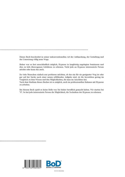 Produktbild: Hypnose erlernen - leicht und verst&auml;ndlich