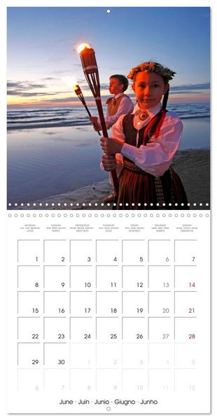 Produktbild: A journey along the Baltic Coast (Wall Calendar 2026 12 &times; 12 Inch) CALVENDO 12 Month Wall Calendar