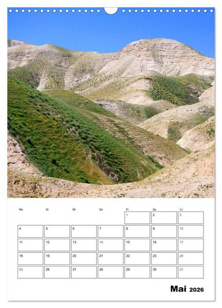 Produktbild: Israel - Der Monatsplaner 2026 (Wandkalender 2026 DIN A3 hoch), CALVENDO Monatskalender