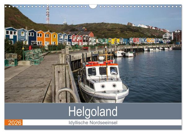Produktbild: Helgoland - idyllische Nordseeinsel (Wandkalender 2026 DIN A3 quer), CALVENDO Monatskalender