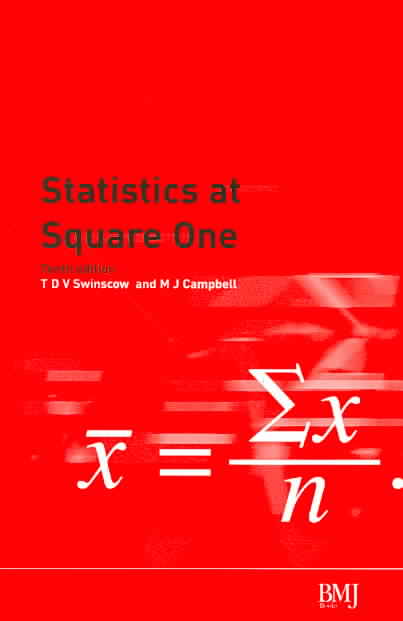 Produktbild: Statistics at Square One
