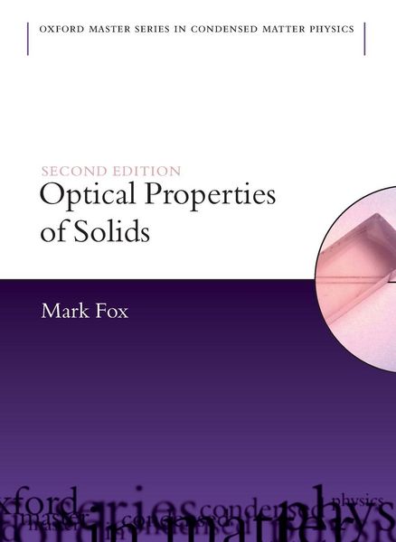 Produktbild: Optical Properties Solids 2e Omsp C