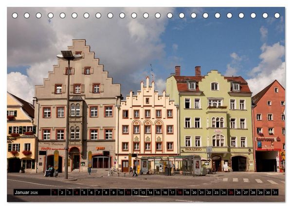 Produktbild: Regensburg - Bayern (Tischkalender 2026 DIN A5 quer), CALVENDO Monatskalender
