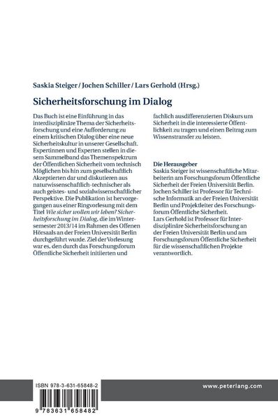Produktbild: Sicherheitsforschung im Dialog
