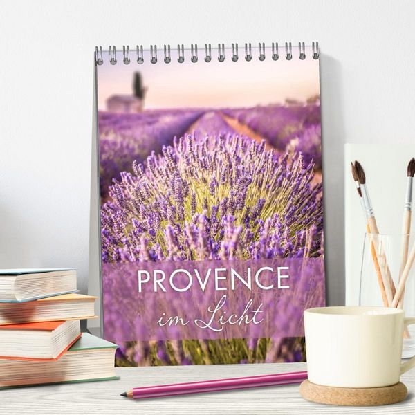 Produktbild: Provence im Licht (Tischkalender 2026 DIN A5 hoch), CALVENDO Monatskalender