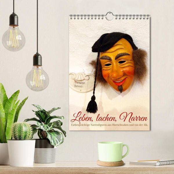 Produktbild: Leben, lachen, Narren (Wandkalender 2027 DIN A4 hoch), CALVENDO Monatskalender
