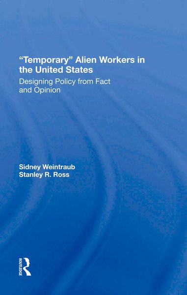 Produktbild: Temporary Alien Workers In The United States