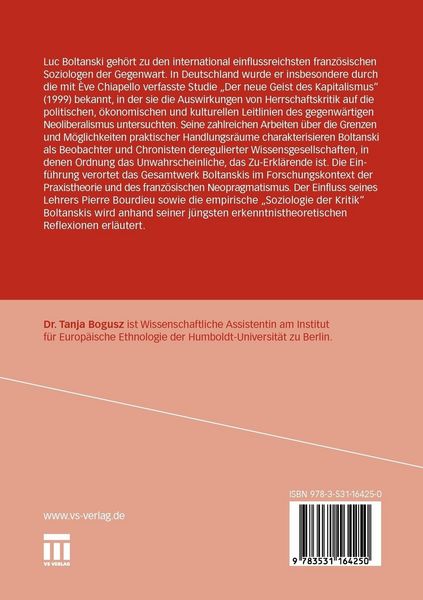 Produktbild: Zur Aktualit&auml;t von Luc Boltanski