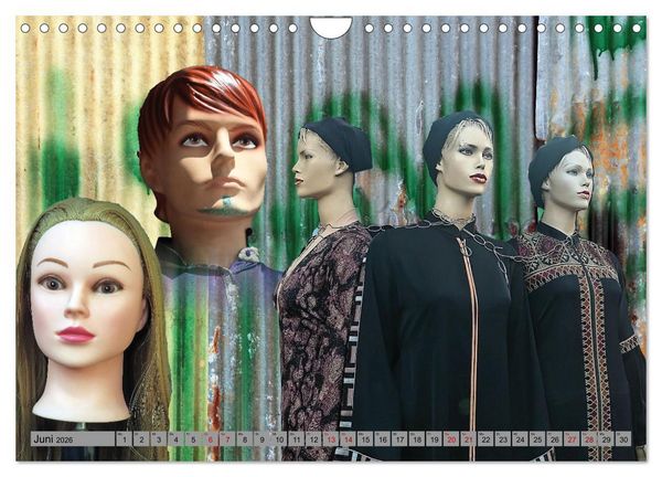 Produktbild: Schaufensterpuppen aus aller Welt (Wandkalender 2026 DIN A4 quer), CALVENDO Monatskalender