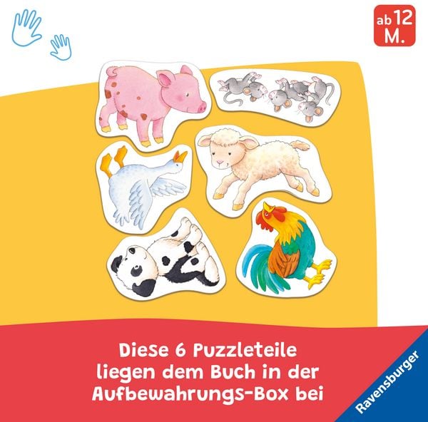 Produktbild: Mein erstes Magnetbuch - Wer spielt mit wem? Bauernhoftiere