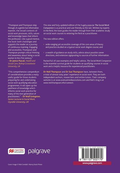 Produktbild: The Social Work Companion